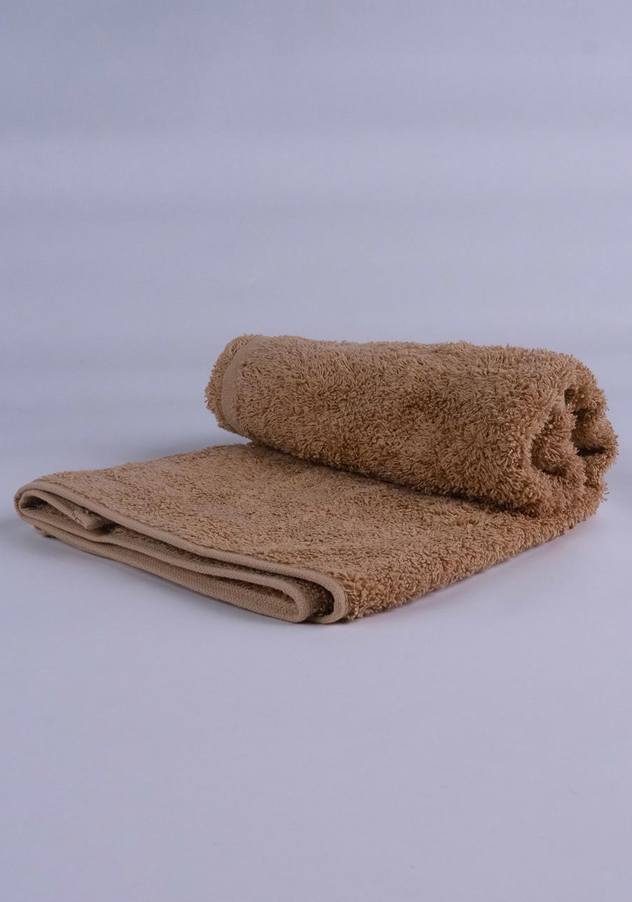 Spa Baş Havlusu Toprak Rengi